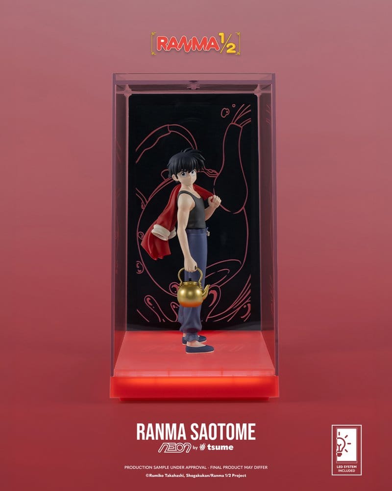 Ranma Neon Figure 1/9 Ranma Saotome Boy 20 cm