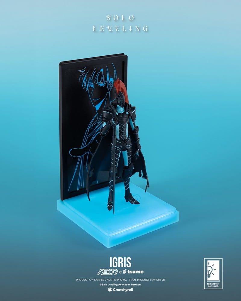 Solo Leveling Neon Figure 1/9 Igris 20 cm