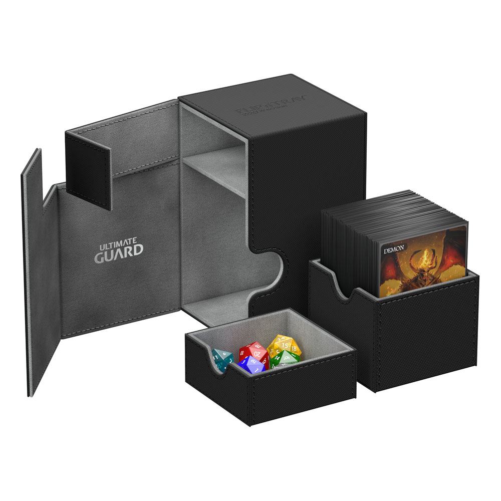 Ultimate Guard Flip´n´Tray Deck Case 100+ Standard Size XenoSkin Black