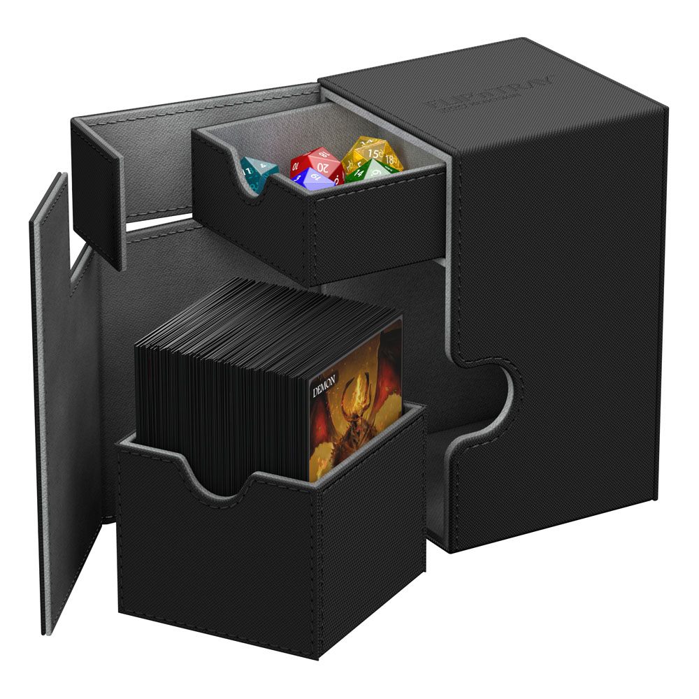 Ultimate Guard Flip´n´Tray Deck Case 100+ Standard Size XenoSkin Black