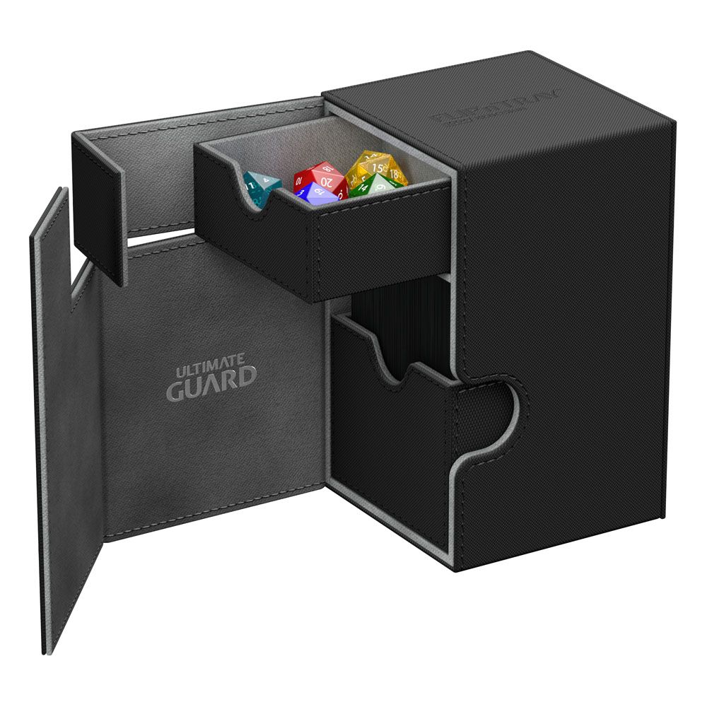 Ultimate Guard Flip´n´Tray Deck Case 100+ Standard Size XenoSkin Black