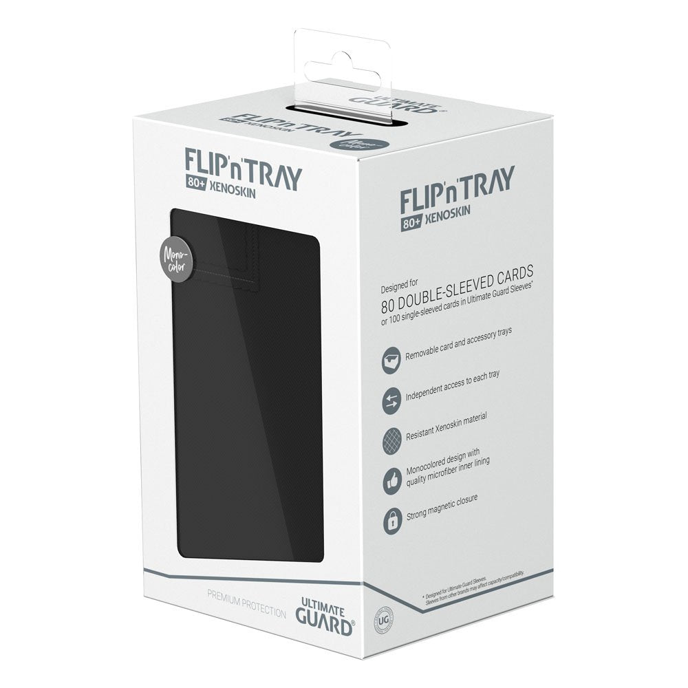 Ultimate Guard Flip'n'Tray 80+ Xenoskin - Black