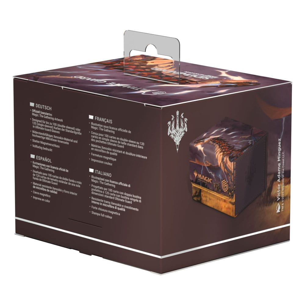 Ultimate Guard Sidewinder 100+ Xenoskin Magic: The Gathering "Tarkir: Dragonstorm" Ghostfire - Neriv, Heart of the Storm