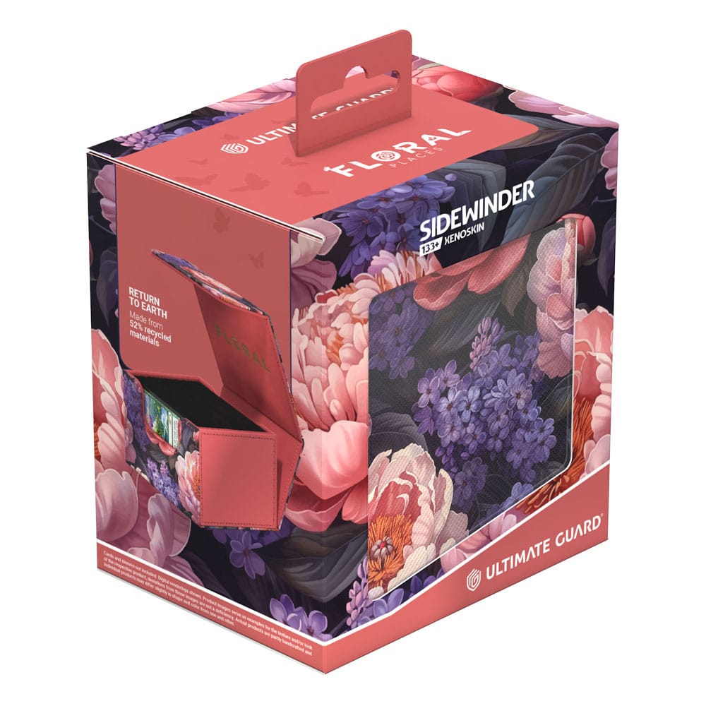 Ultimate Guard Sidewinder 133+ Xenoskin "Floral Places III" - Vivid Field