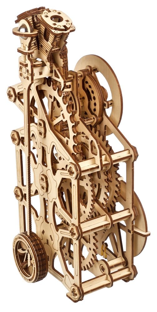 Ugears 3D Wooden Puzzle Engine Clock