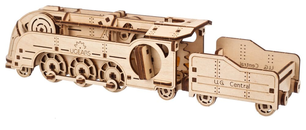 Ugears 3D Wooden Puzzle Mini Locomotive