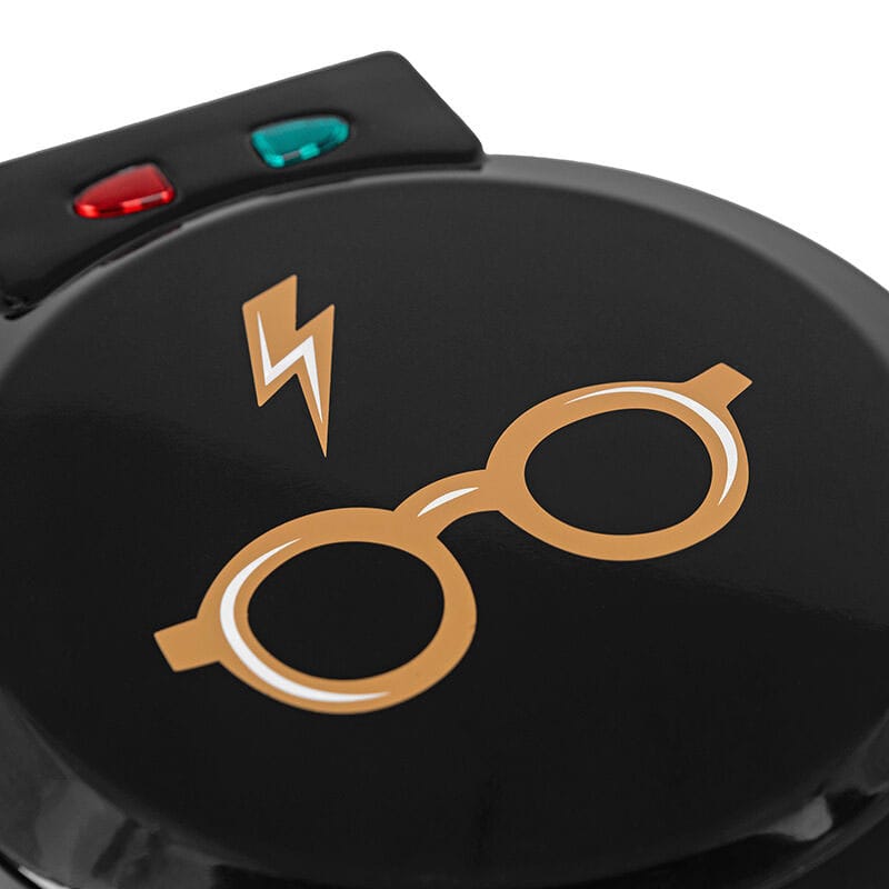 Harry Potter Glasses and Lightning Bolt Waffle Maker