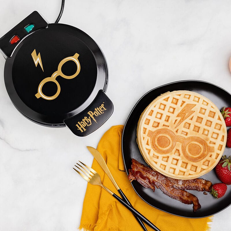 Harry Potter Glasses and Lightning Bolt Waffle Maker