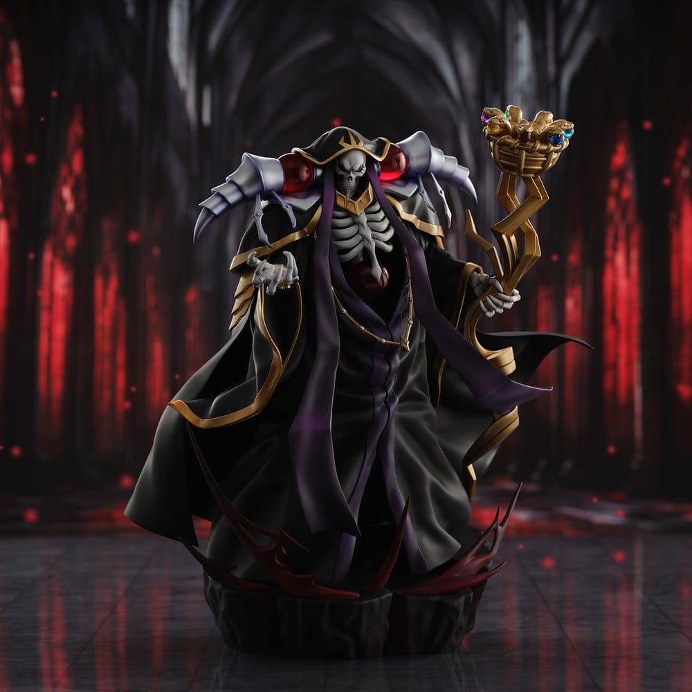 Overlord PVC Figure Ainz Ooal Gown 10th Anniversary so-bin Ver. 34 cm