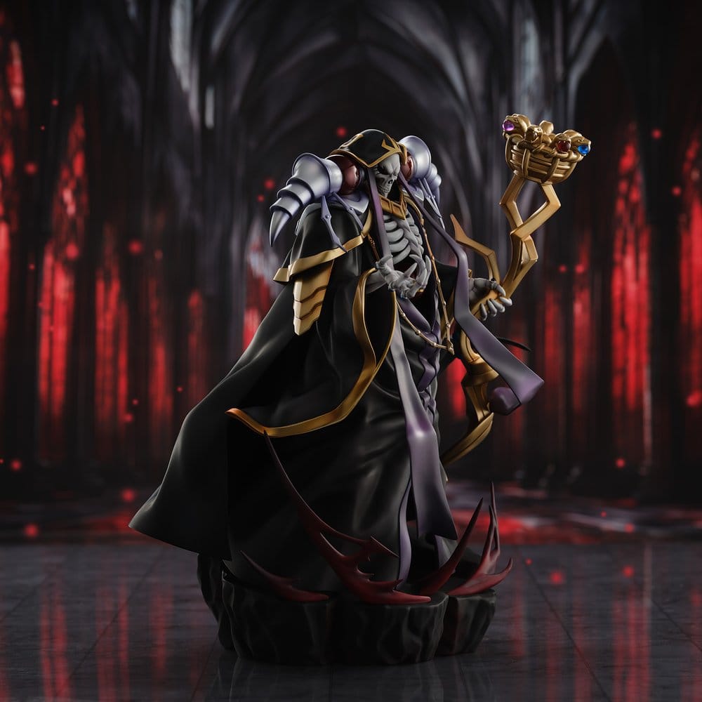 Overlord PVC Figure Ainz Ooal Gown 10th Anniversary so-bin Ver. 34 cm