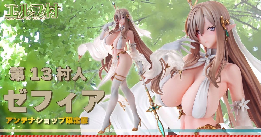Original Character Elf Village Series PVC Statue 1/6 13th Villager Zephia Limited Edition 25 cm