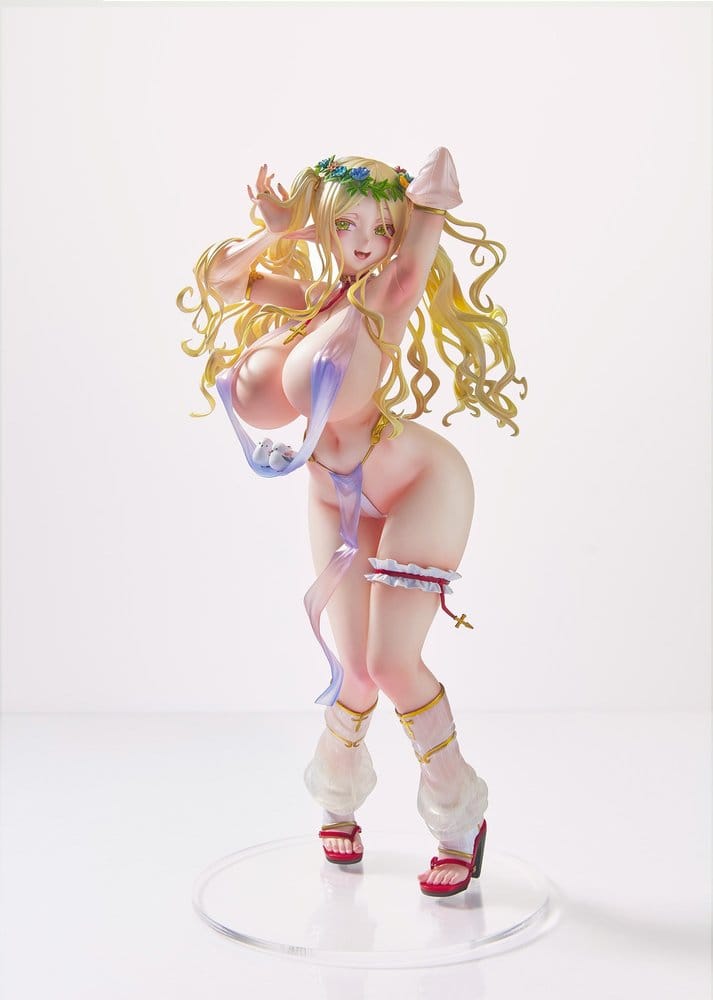 Original Character Elf Village PVC Figure 1/6 Fourth Villager Priscilla Ritual Bathing Suit Ver. Antenna Shop Limited Edition 25 cm
