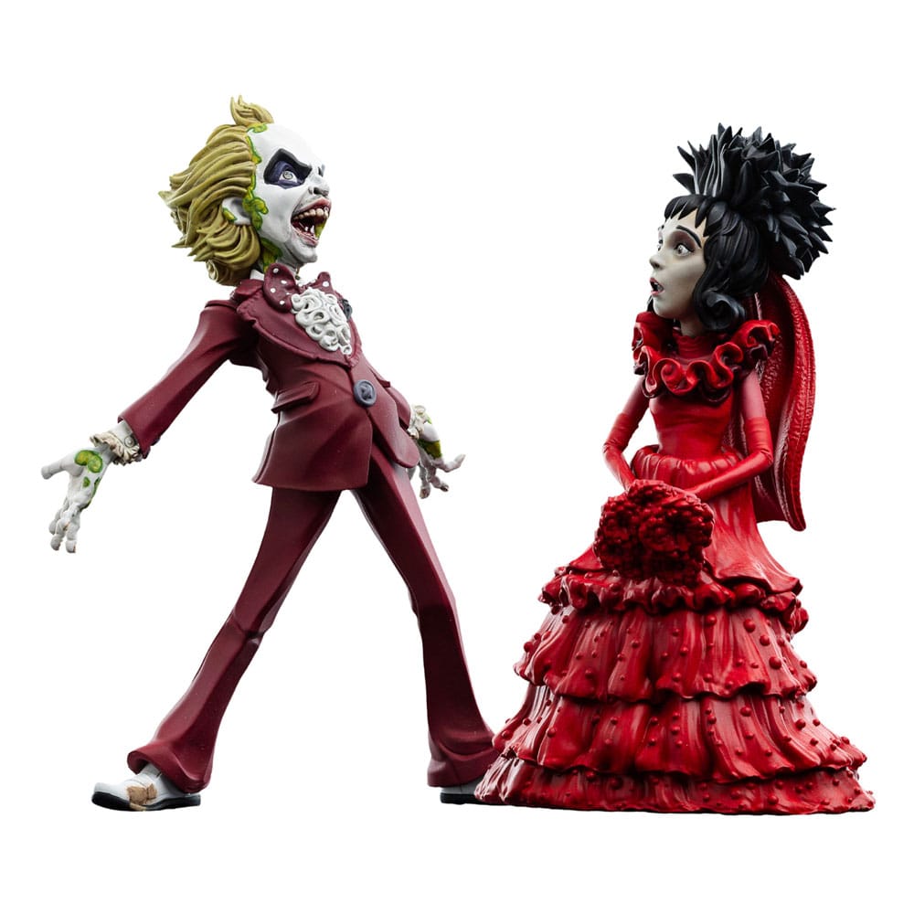 Beetlejuice Mini Epics Betelgeus & Lydia (Twin Pack) 16 cm Vinyl Figures