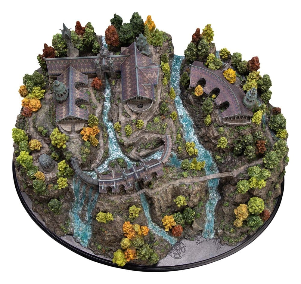 The Lord of the Rings Diorama Rivendell Limited Edition 28 cm