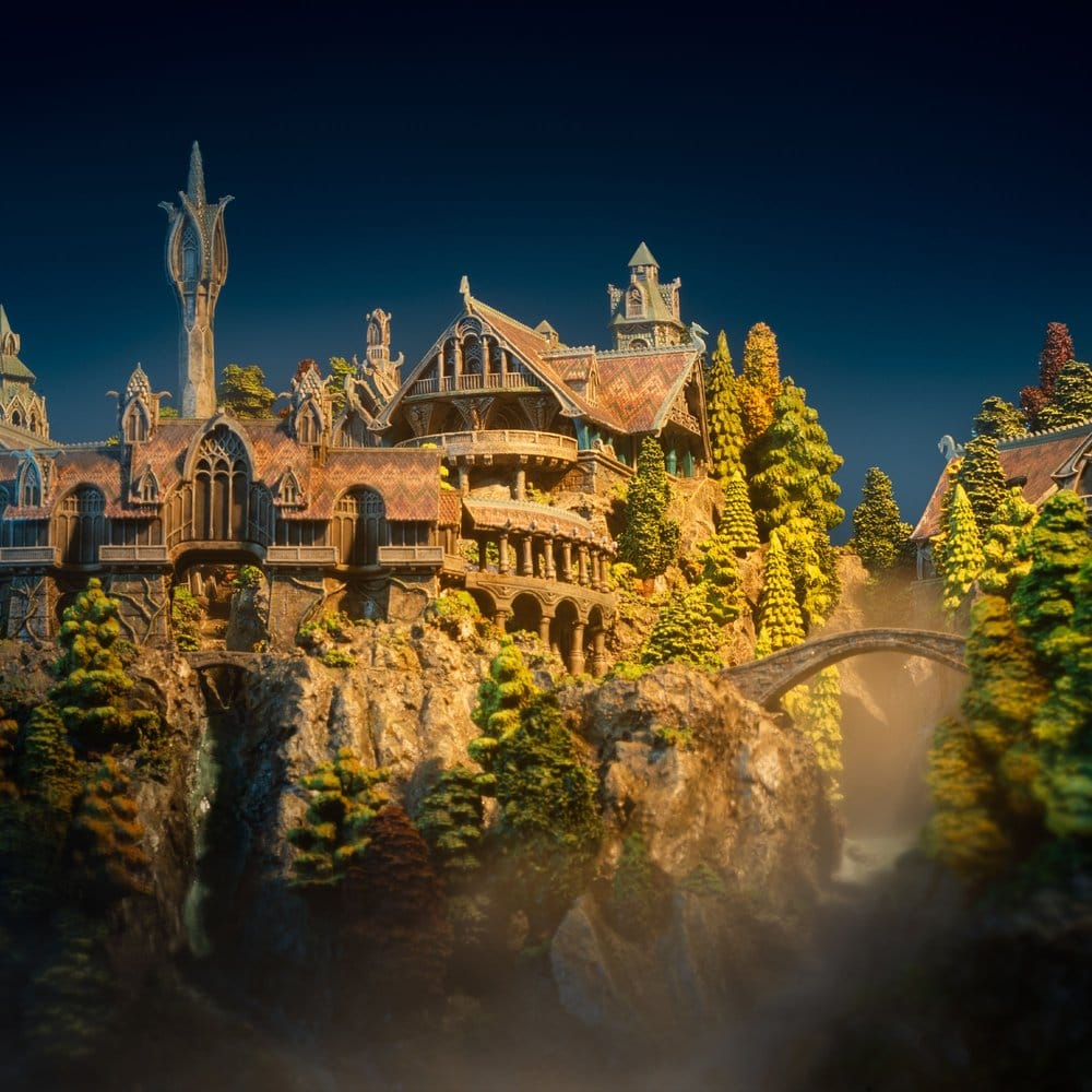 The Lord of the Rings Diorama Rivendell Limited Edition 28 cm