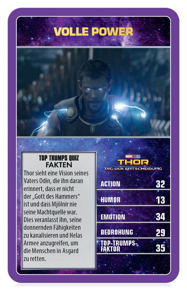Marvel Card Game Top Trumps Collectables *German Version*