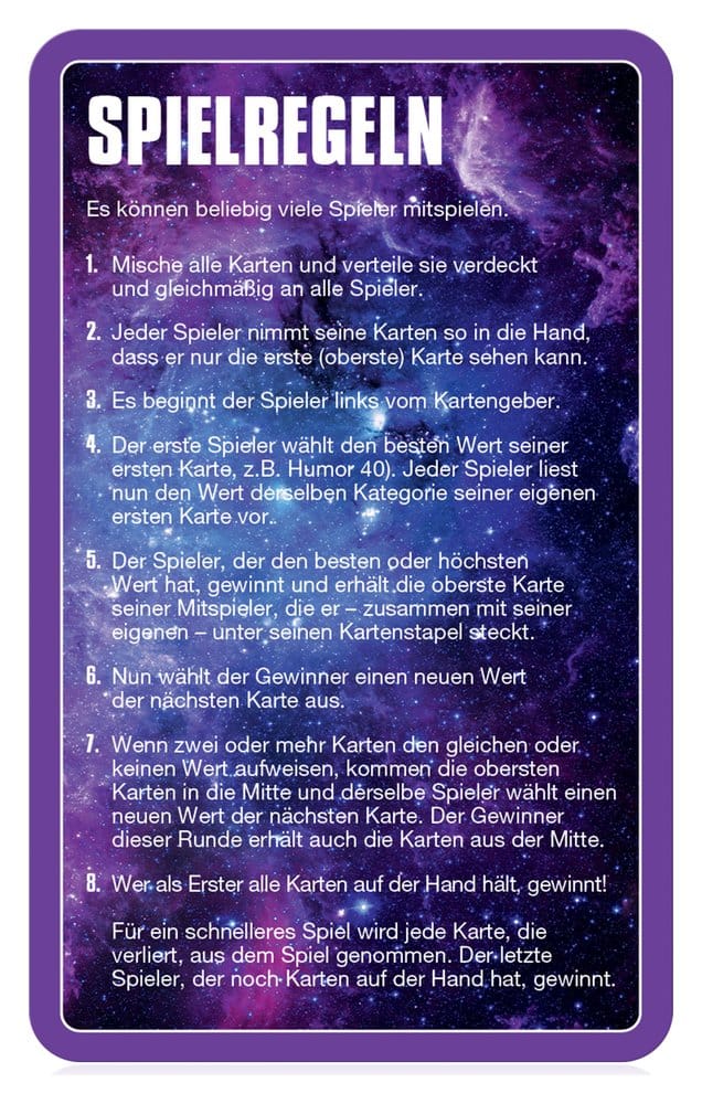Marvel Card Game Top Trumps Collectables *German Version*