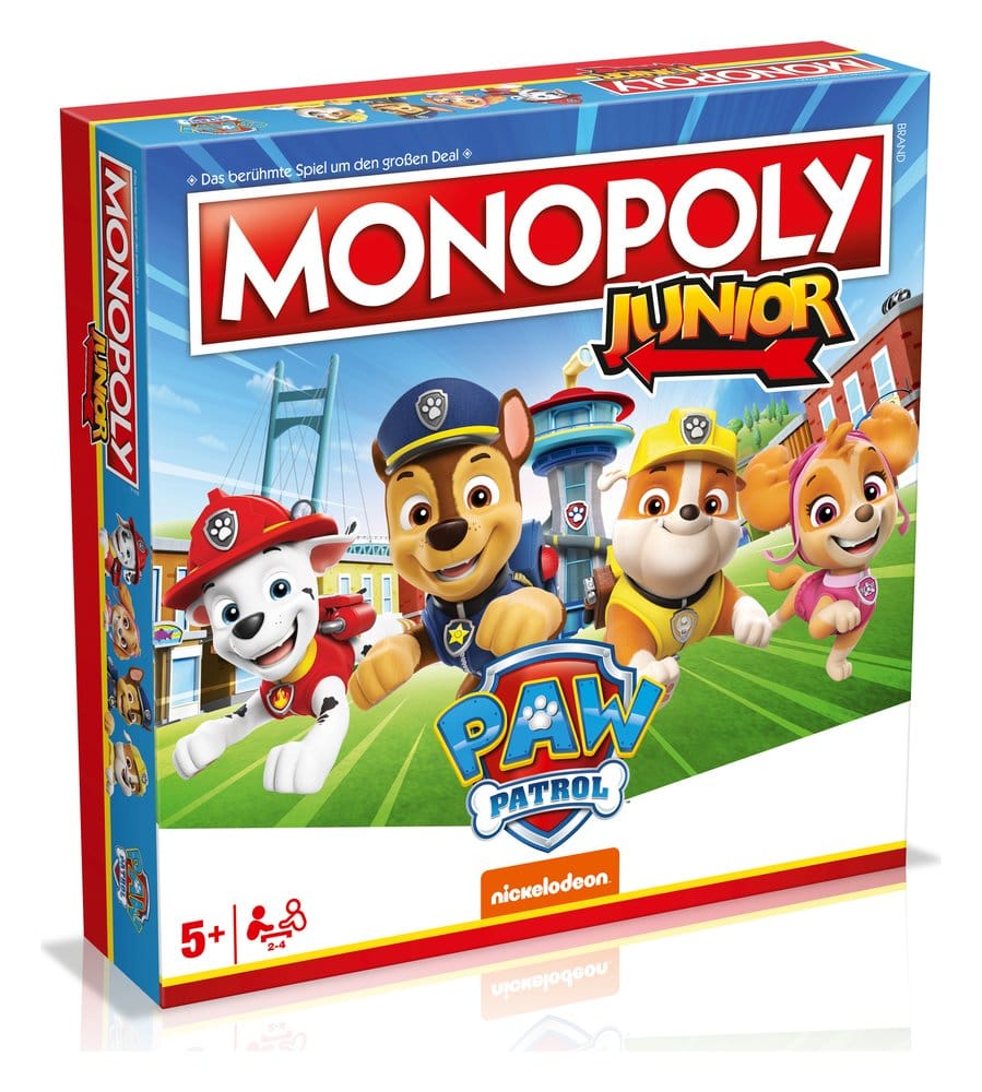 PAW Patrol Board Game Monopoly Junior *German Version*