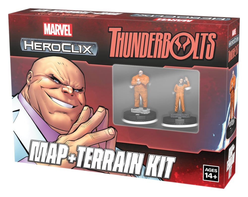 Marvel HeroClix: Thunderbolts Map and Terrain Kit *English Version*