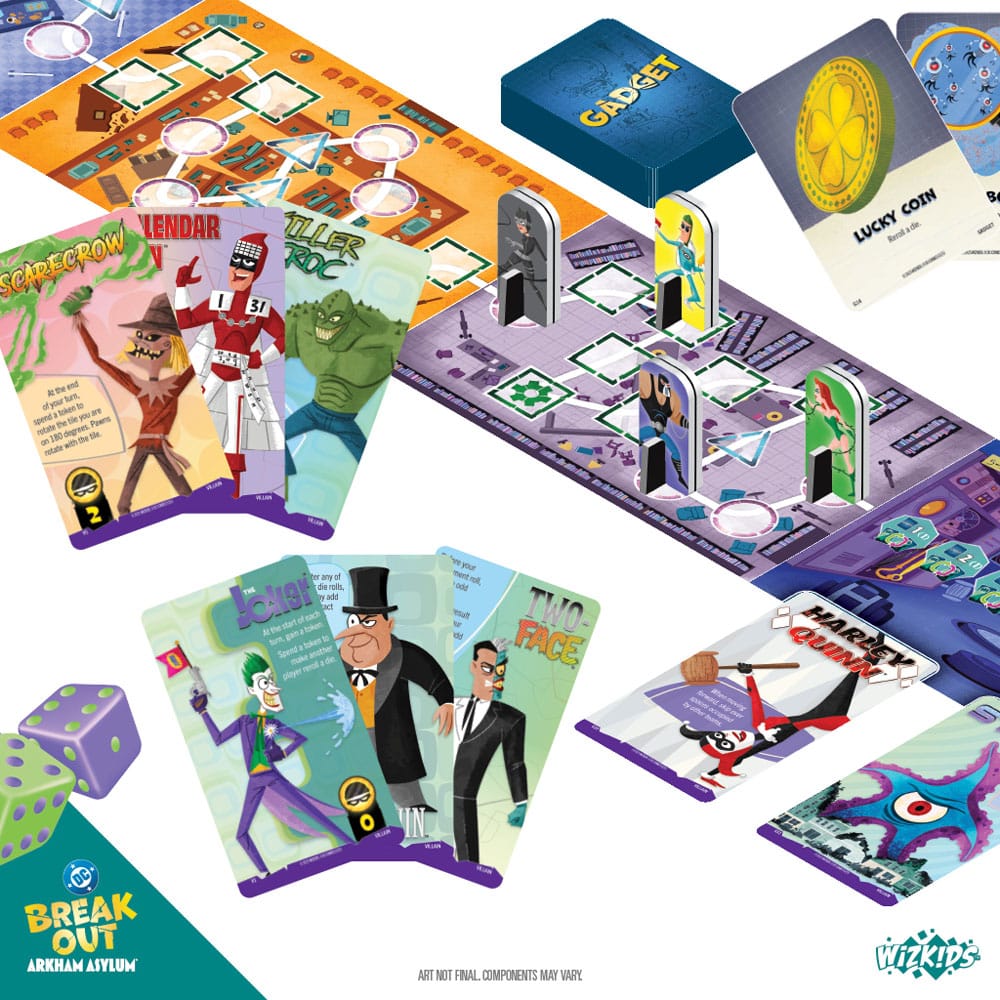 DC Breakout: Arkham Asylum Card Game *English Version*