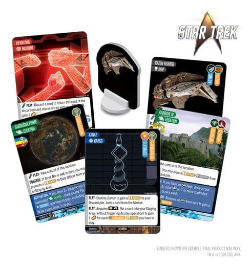 Star Trek: Captain's Chair Card Game: Duty and Honor *English Version*