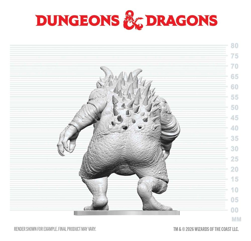Dungeons & Dragons Nolzur's Marvelous Miniatures Unpainted Miniature Hezrou 17 cm