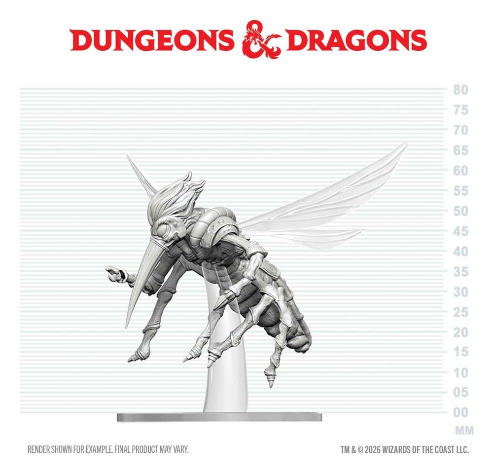 Dungeons & Dragons Nolzur's Marvelous Miniatures Unpainted Miniature Chasme 17 cm