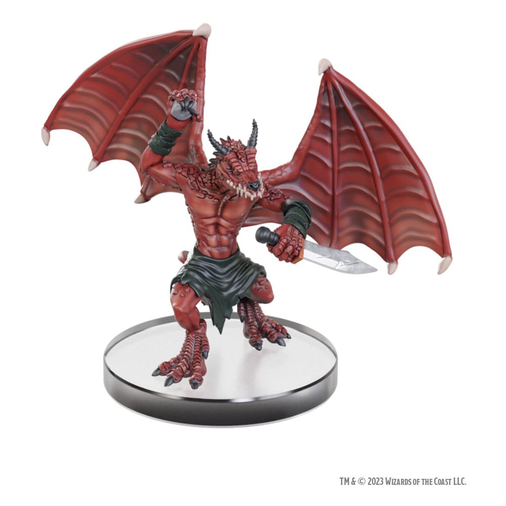 Dungeons & Dragons Icons of the Realms Pre-Painted Miniatures Adventure in a Box - Red Dragon's Lair