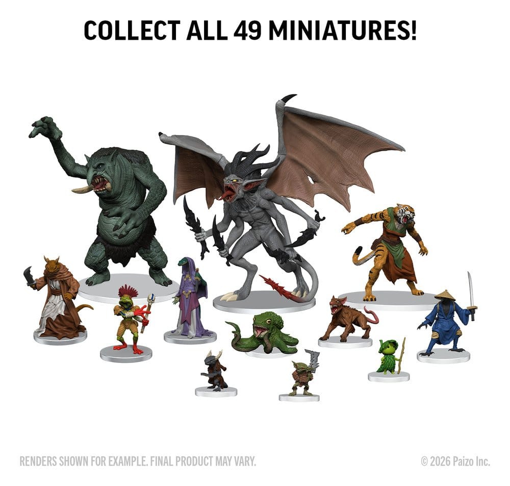 Pathfinder Battles: Monster Core Booster Brick (10)