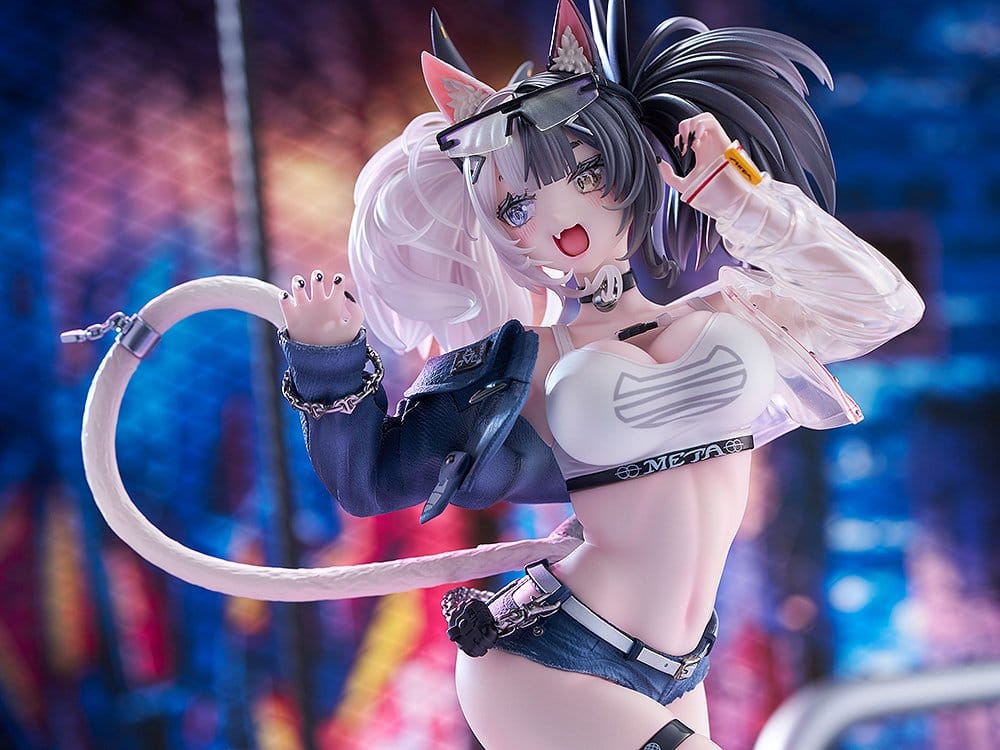 Original Character Figure 1/7 Melterna Girl: Metako Illustration by Neko Metal 23 cm
