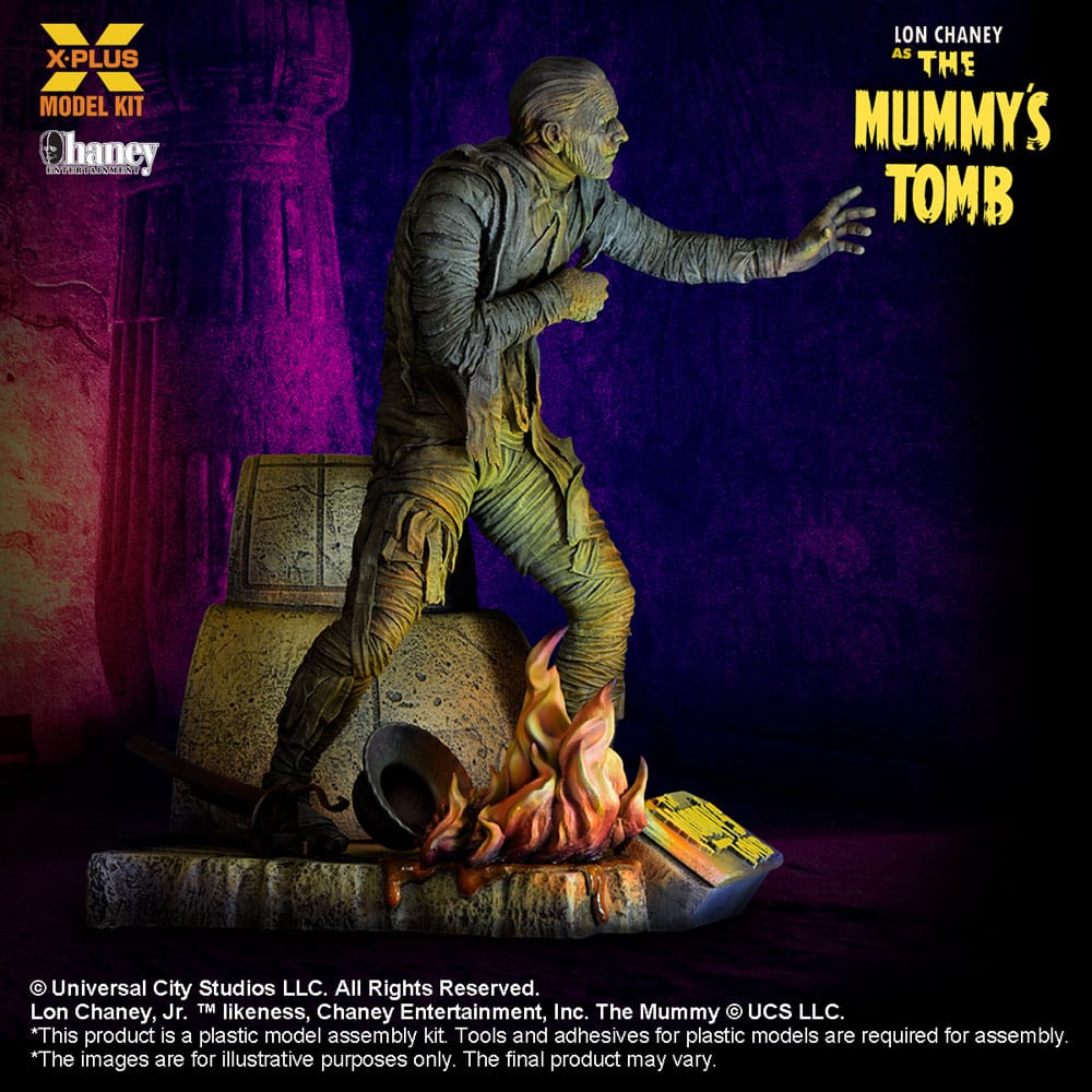 The Mummy´s Tomb Lon Chaney Jr. as Mummy 23 cm 1/8 Plastic Model Kit