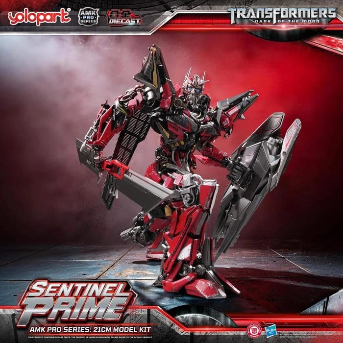 Transformers: Dark of the Moon AMK PRO Series Plastic Model Kit Sentinel Prime 21 cm
