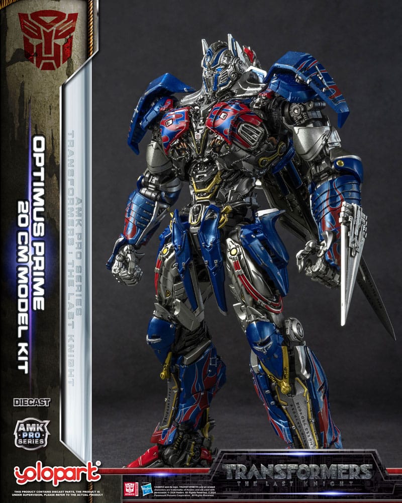 Transformers: The Last Knight AMK Optimus Prime (Oversea Version) 20 cm Pro Series Plastic Model Kit