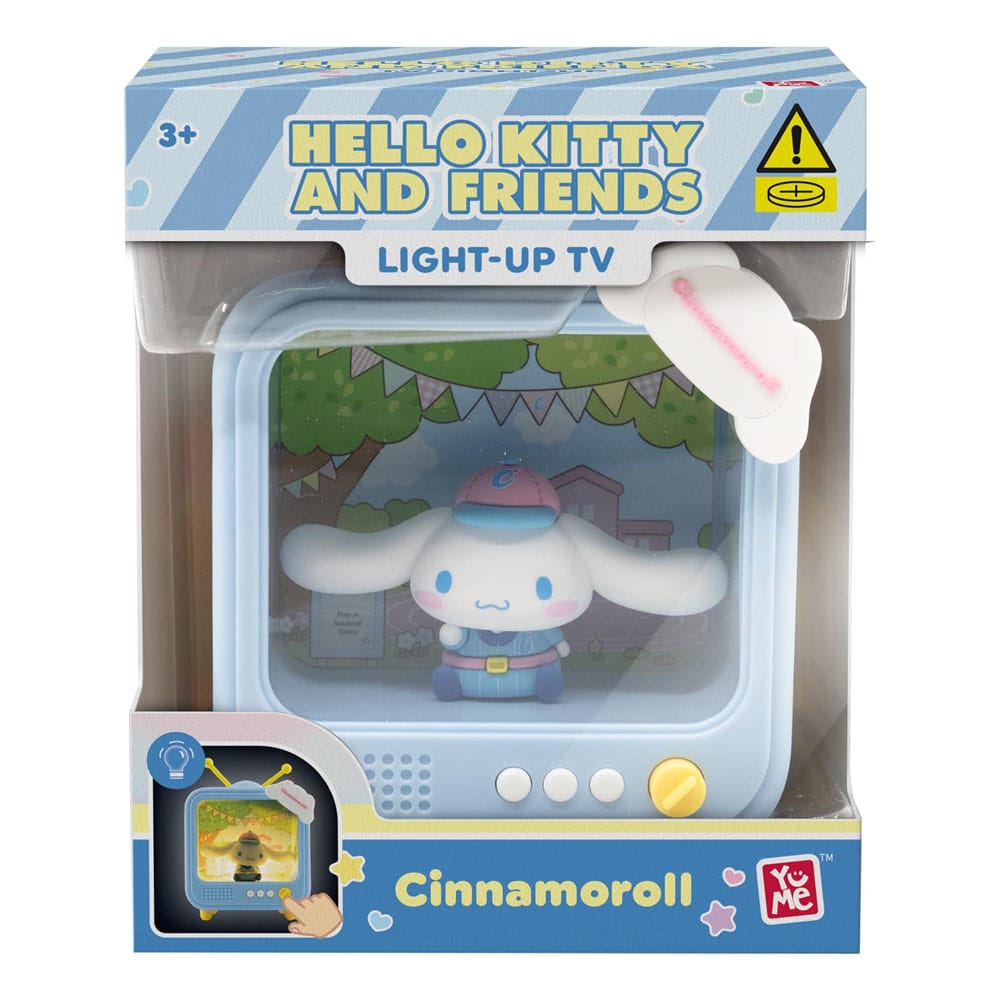 Sanrio Bedside Light TV Series Mini Figures Hello Kitty and Friends 8 cm Display (8)