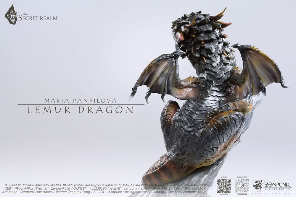 The Secret Realm Lemur Dragon 38 cm Statue