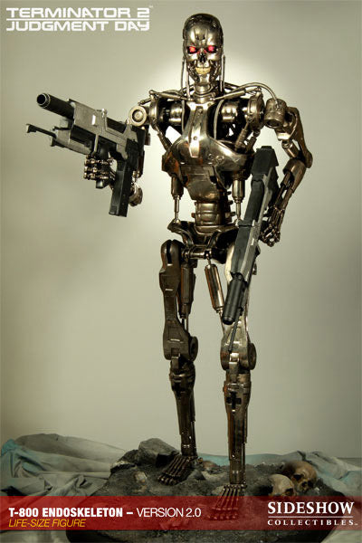 Terminator 2 T-800 Endoskeleton Version 2 190 cm 1/1 Statue