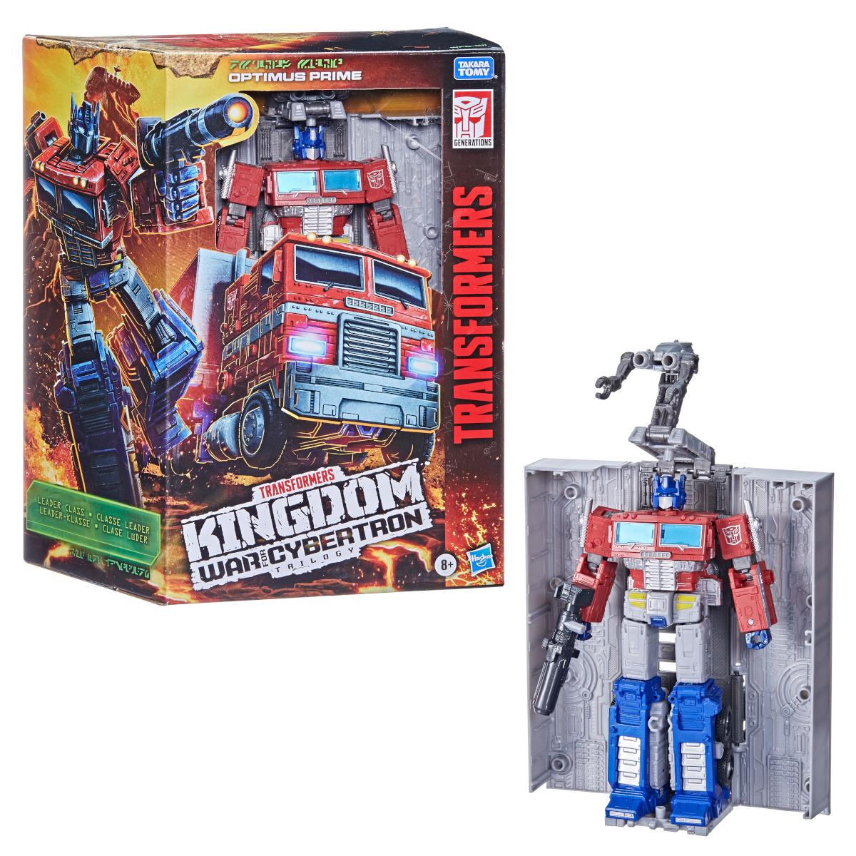 TRANSFORMERS WAR FOR CYBERTRON KINGDOM LEADER OPTIMUS PRIME