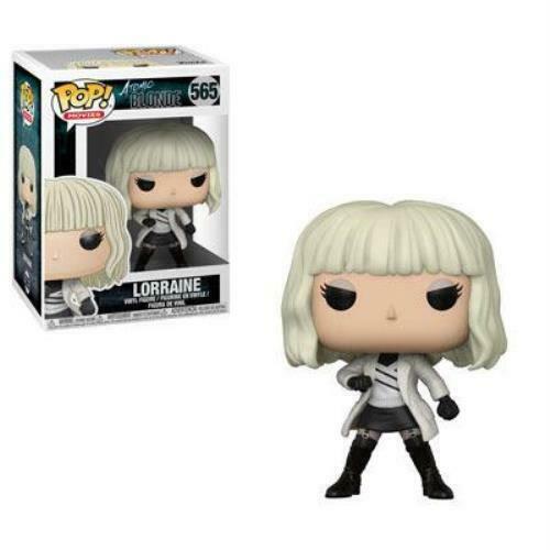 Pop Atomic Blonde Lorraine White Coat Vinyl Figure