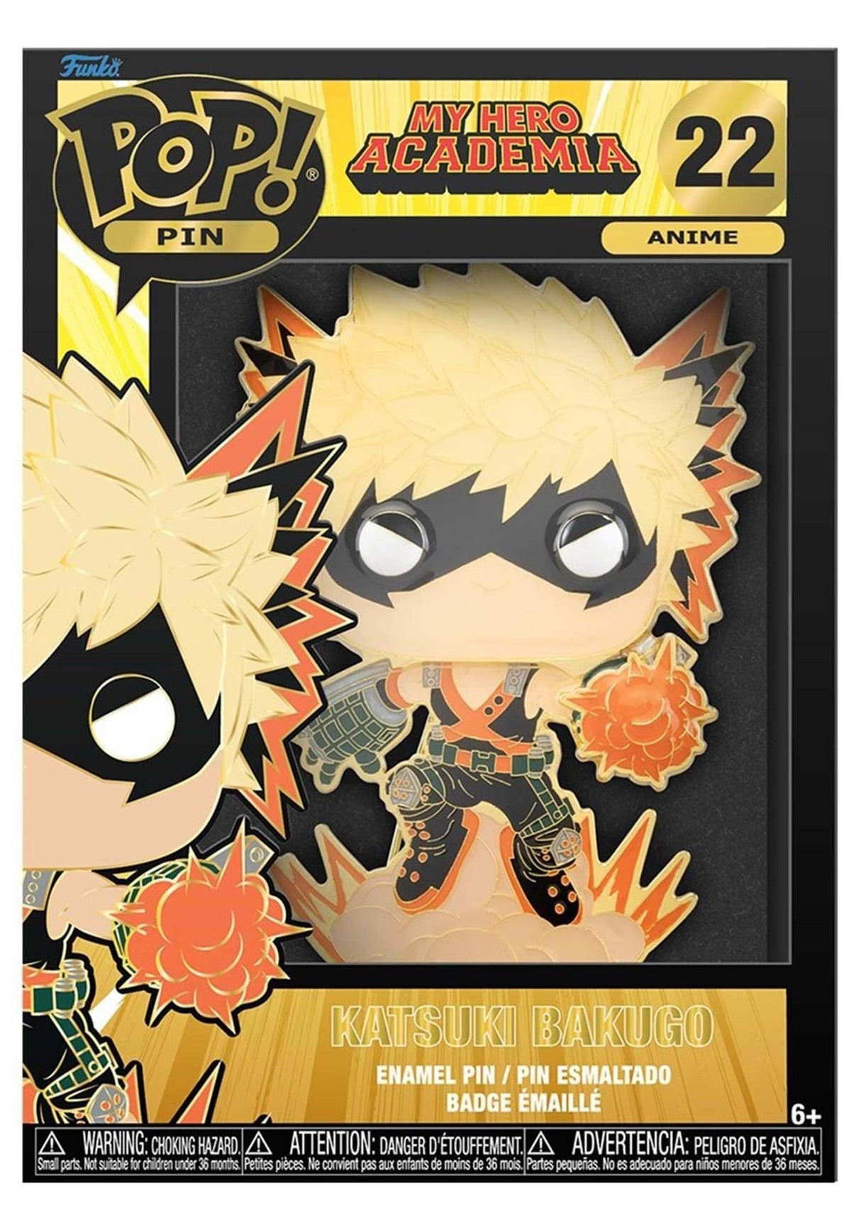 Funko My Hero Academia Bakugo Pop! Pin