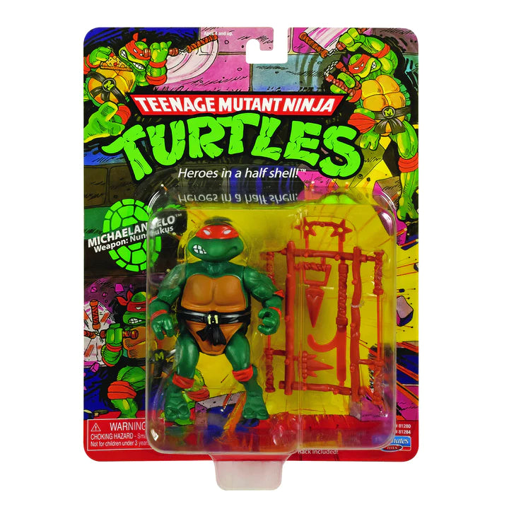 Teenage Mutant Ninja Turtles TMNT Classic Basic Action Figures Set Of 4
