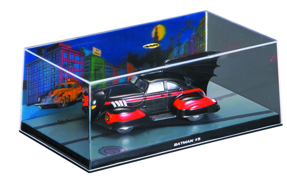 DC Comics Eaglemos Batman Automobilia No.9 Batman #5 Batmobile With Magazine