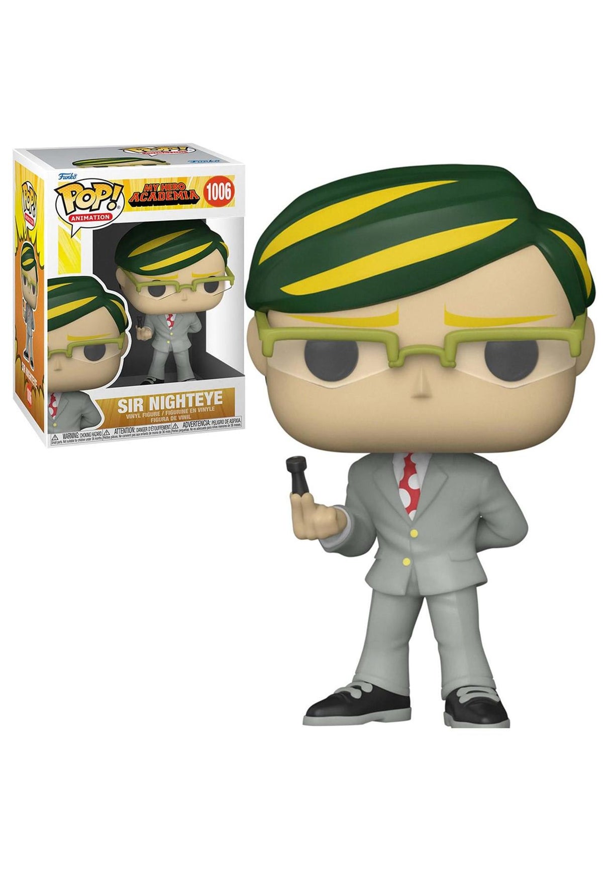 Pop Animation My Hero Academia Sir Nighteye Pop Vinyl Figure