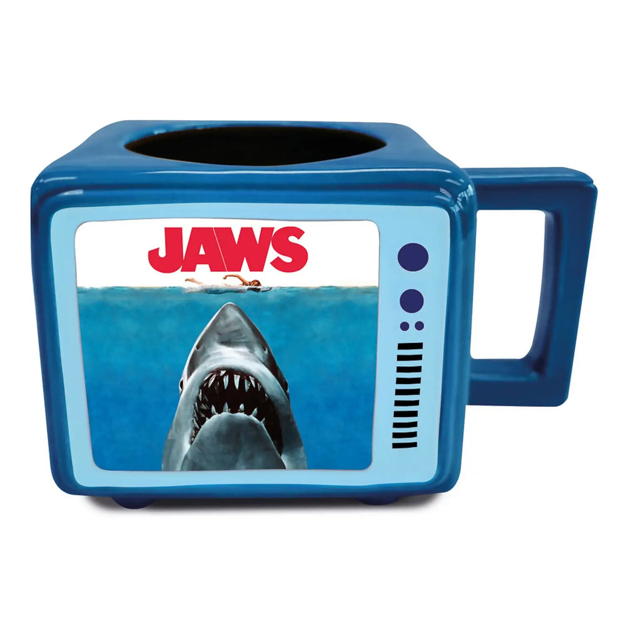 Jaws You're Gonna Need A Bigger Boat TV Shaped Heat Reveal Mug