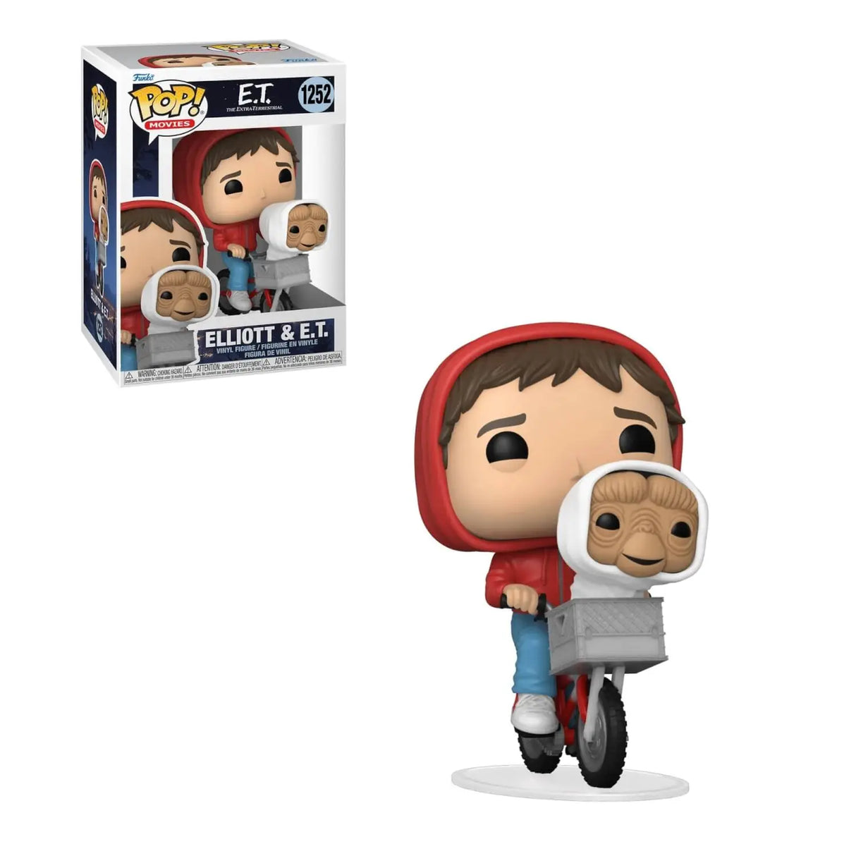 ET Elliot With ET in Bike Basket Funko Pop! Vinyl