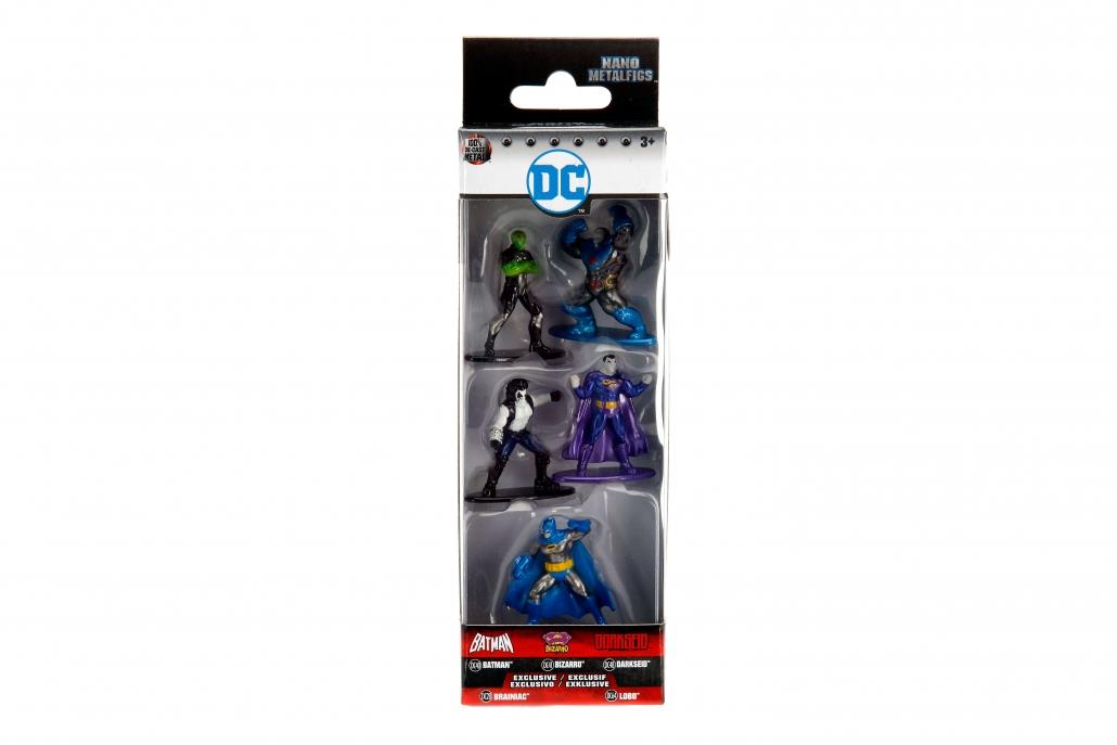 Nano Metalfigs DC Wave 3 Pack B Figures 5PK