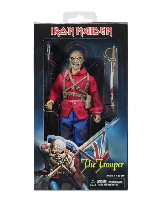 Iron Maiden Eddie “Trooper” 8 Inch Clothed Action Figure