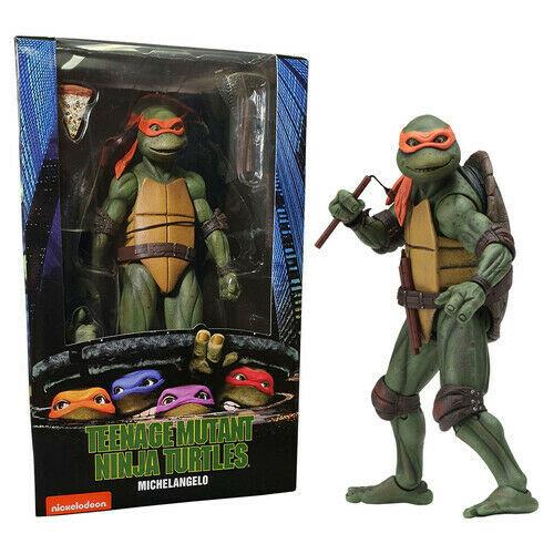 TEENAGE MUTANT NINJA TURTLES MICHELANGELO 7 INCH SCALE ACTION FIGURE