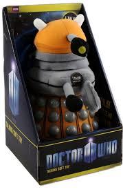 Doctor Who Orange Dalek Medium Talking Plush
