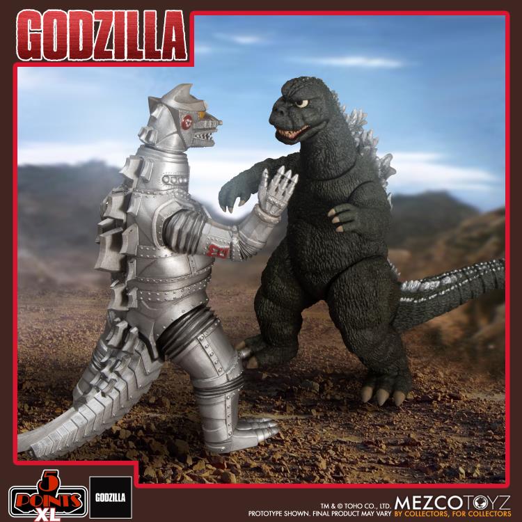 Godzilla vs. Mechagodzilla (1974) 5 Points XL Three Figure Boxed Set