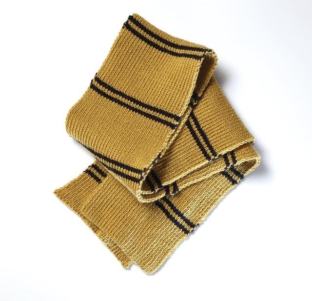 Harry Potter Knit Kit, Hufflepuff House Scarf